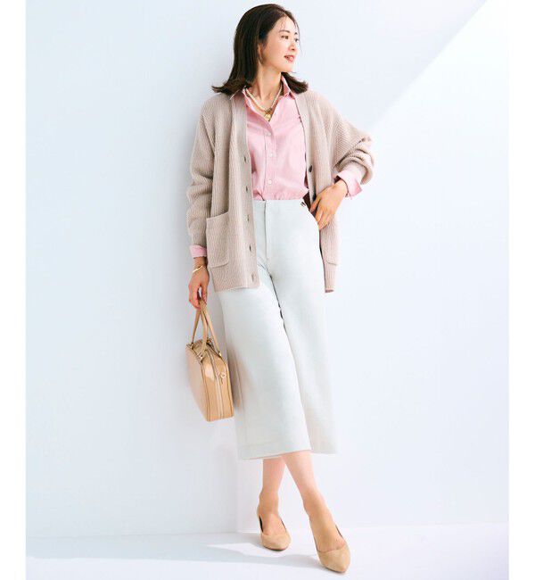 23区「【CLASSY.2月号掲載/洗える】CANCLINI ベーシック シャツ」|シャツ・ブラウス|