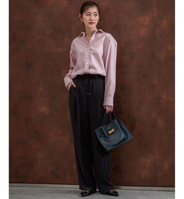 23区「【CLASSY.2月号掲載/洗える】CANCLINI ベーシック シャツ」|シャツ・ブラウス|