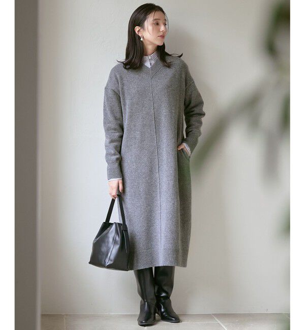 23区「【CLASSY.2月号掲載/洗える】CANCLINI ベーシック シャツ」|シャツ・ブラウス|