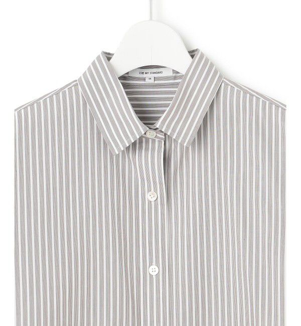 23区「【CLASSY.2月号掲載/洗える】CANCLINI ベーシック シャツ」|シャツ・ブラウス|