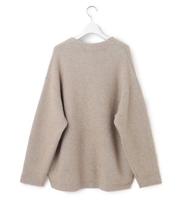 23区「【CLASSY.11月号掲載/洗える】ラクーンブレンドダブルフェイス ニットカーディガン」|カーディガン|