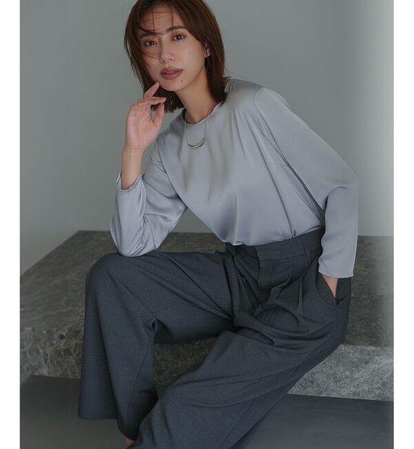 23区「バートップ スネークチェーン ネックレス」|ネックレス|