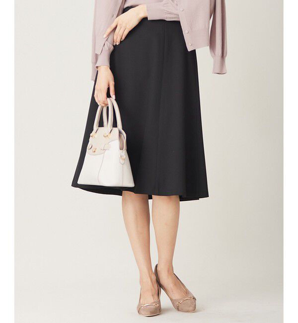 ANY SIS「【セットアップ対応】サーモ2WAYストレッチ スカート」|スカート|ブラック