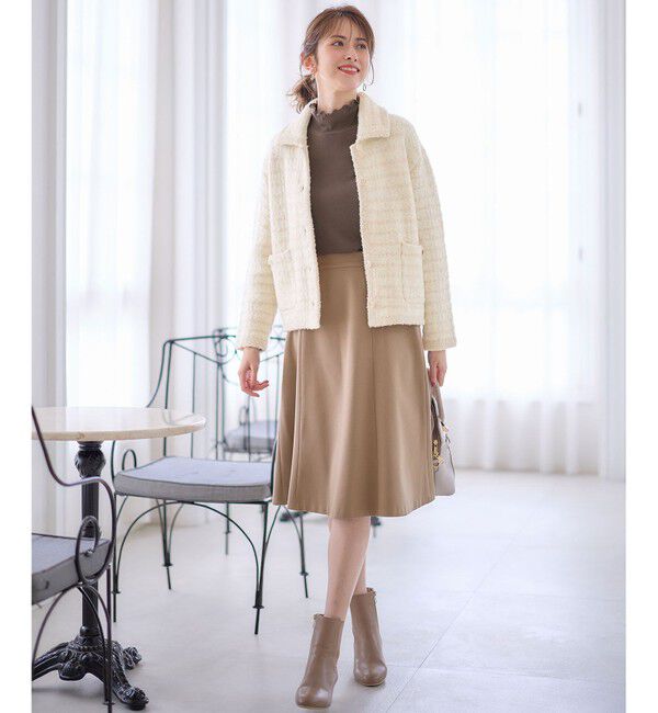 ANY SIS「【セットアップ対応】サーモ2WAYストレッチ スカート」|スカート|