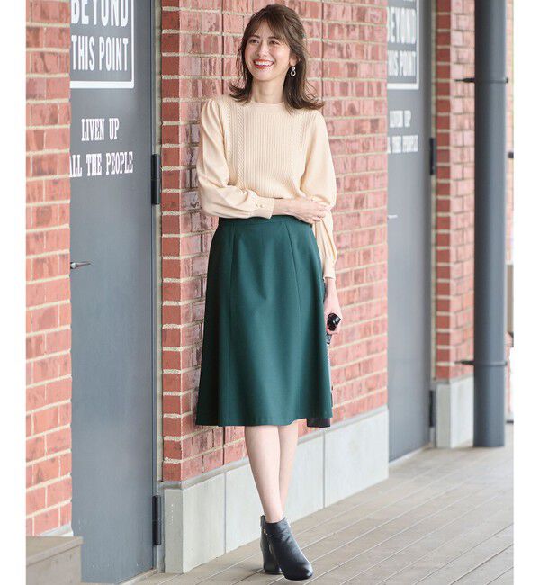 ANY SIS「【セットアップ対応】サーモ2WAYストレッチ スカート」|スカート|