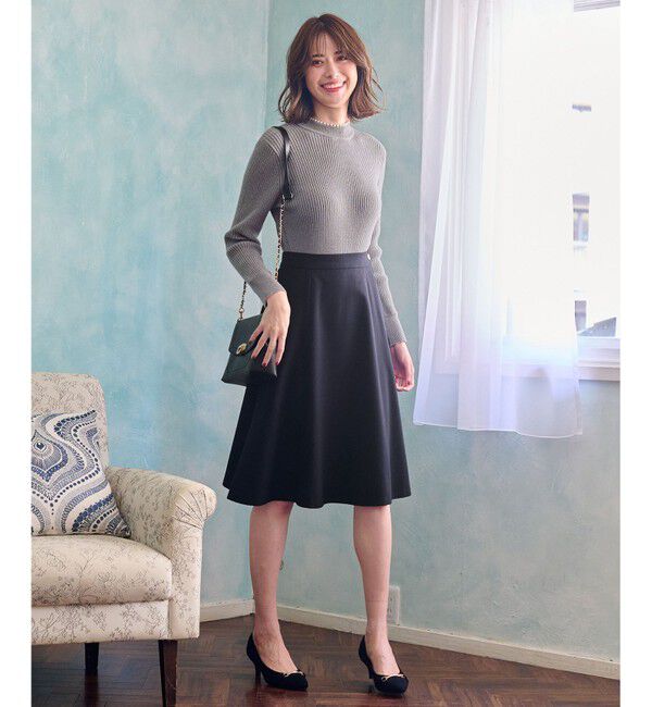 ANY SIS「【セットアップ対応】サーモ2WAYストレッチ スカート」|スカート|