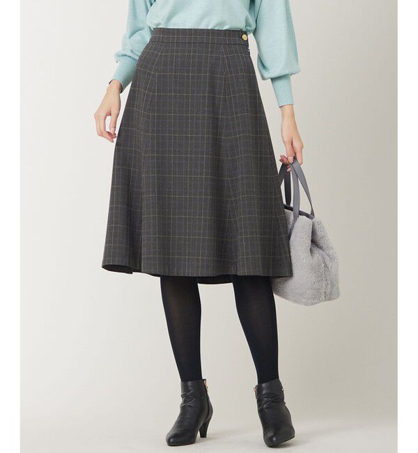 ANY SIS「【セットアップ対応】サーモ2WAYストレッチ スカート」|スカート|ｸﾞﾚｰｸﾞ