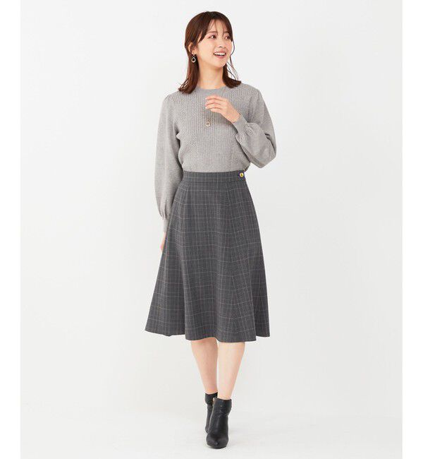 ANY SIS「【セットアップ対応】サーモ2WAYストレッチ スカート」|スカート|