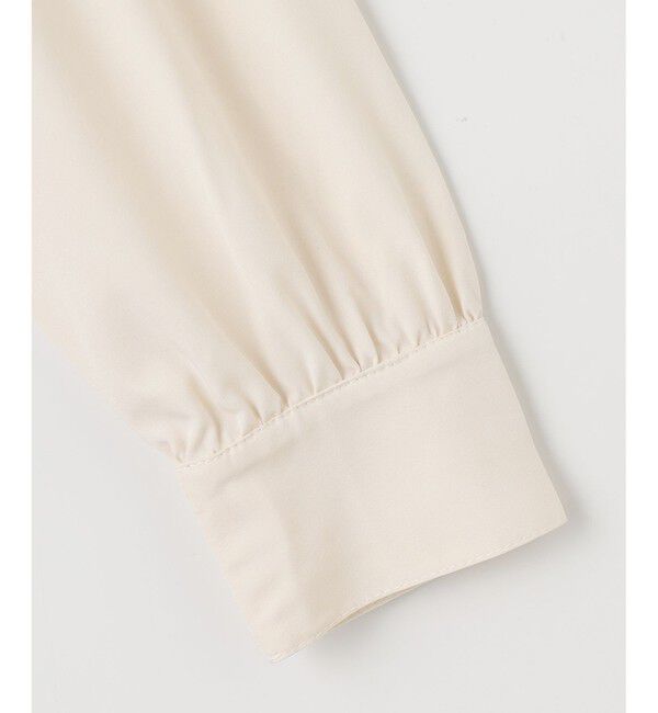 any SiS「【洗える】異素材コンビフレアニット ワンピース」|ドレス|