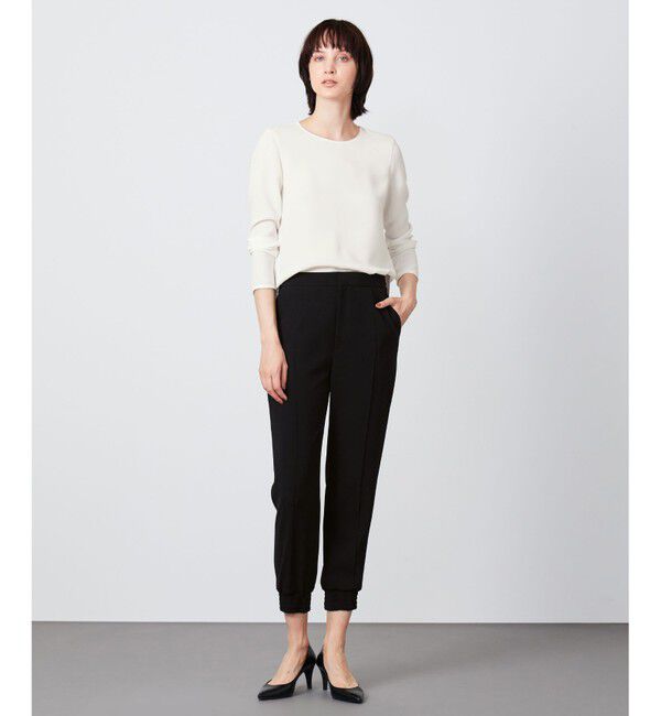 BEIGE,「【洗える・S-size】SENTIER / バックサテンジョグパンツ」|その他|