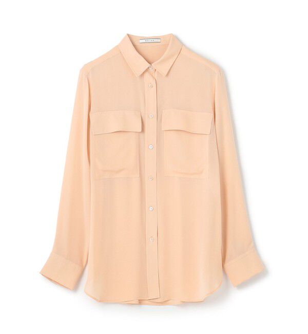 BEIGE,「OLGA / シャーリングブラウス」|シャツ・ブラウス|