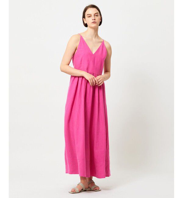 BEIGE,「BASILE / マキシドレス」|ワンピース|Pink