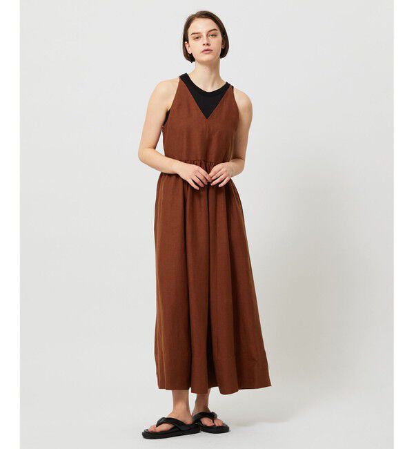 BEIGE,「BASILE / マキシドレス」|ワンピース|