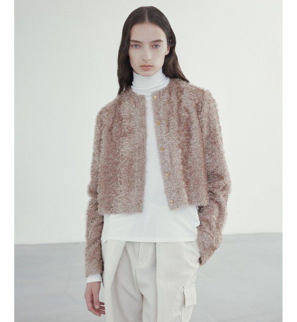 BEIGE,「【GISELe 4月号掲載】KOCHIA / ファージャカードクルーネックブラウス」|ニット・セーター|Beige