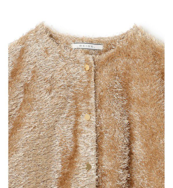 BEIGE,「【GISELe 4月号掲載】KOCHIA / ファージャカードクルーネックブラウス」|ニット・セーター|