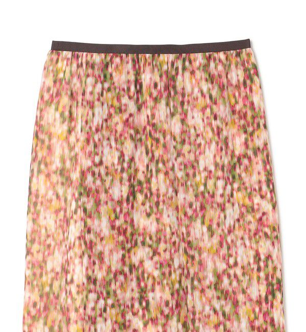 BEIGE,「【洗える】BORONIA / フラワーシフォンロングスカート」|スカート|