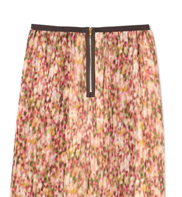 BEIGE,「【洗える】BORONIA / フラワーシフォンロングスカート」|スカート|