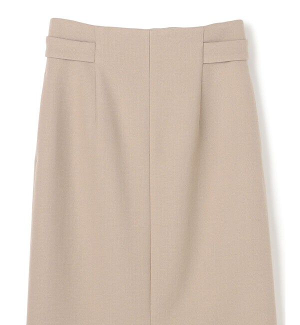 BEIGE,「【VERY NaVY12月号掲載】BUNNELL / ウールハイウエストタブボタンスカート」|スカート|