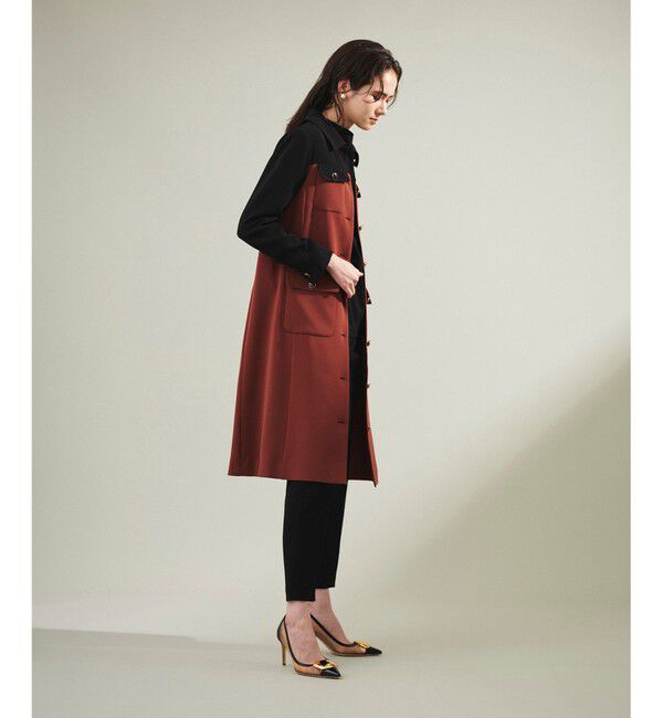 Grace Class「バイカラージャケットドレス」|ワンピース|