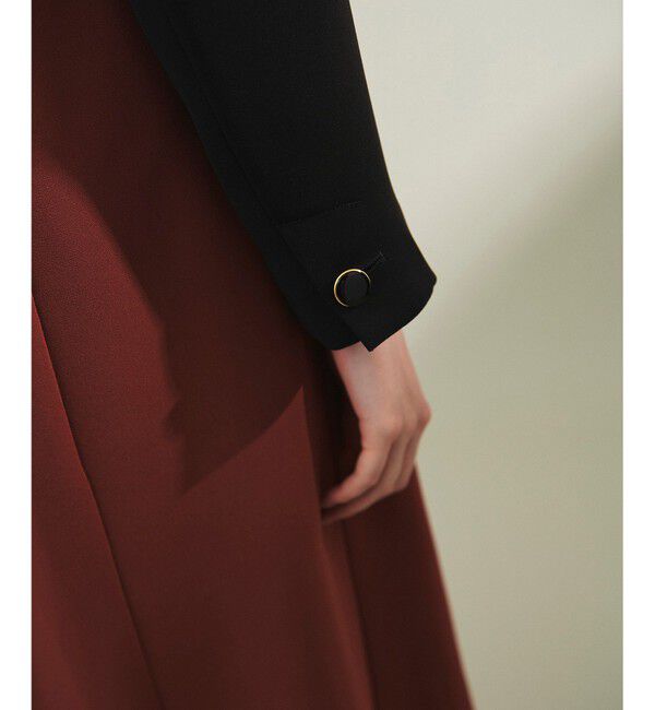 Grace Class「バイカラージャケットドレス」|ワンピース|