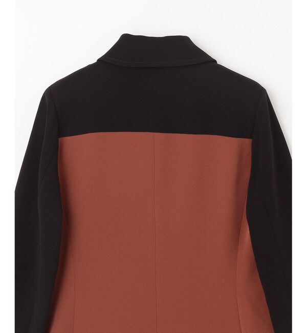 Grace Class「バイカラージャケットドレス」|ワンピース|