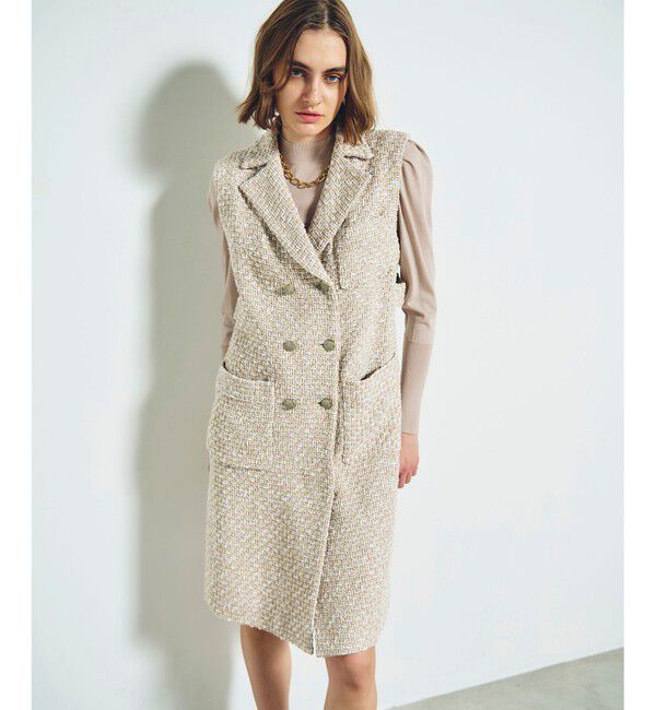 Grace Class「ツイードジレワンピース」|ワンピース|