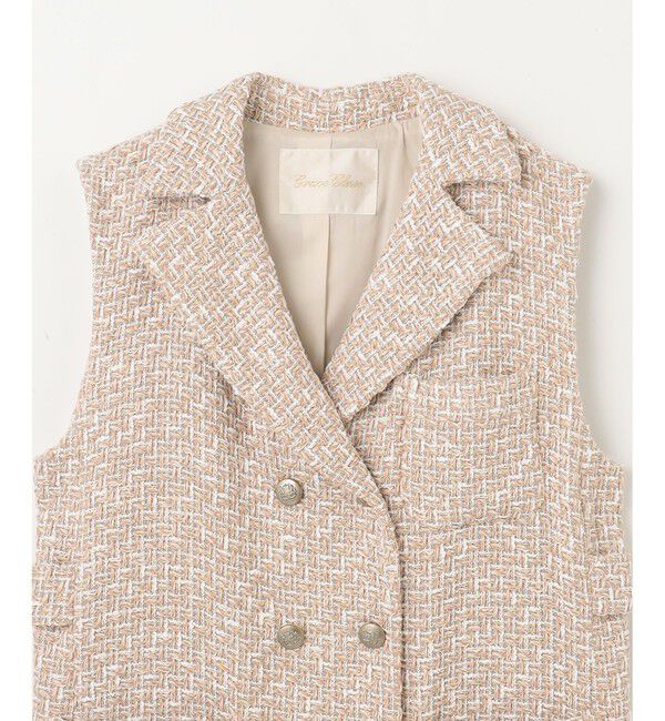 Grace Class「ツイードジレワンピース」|ワンピース|