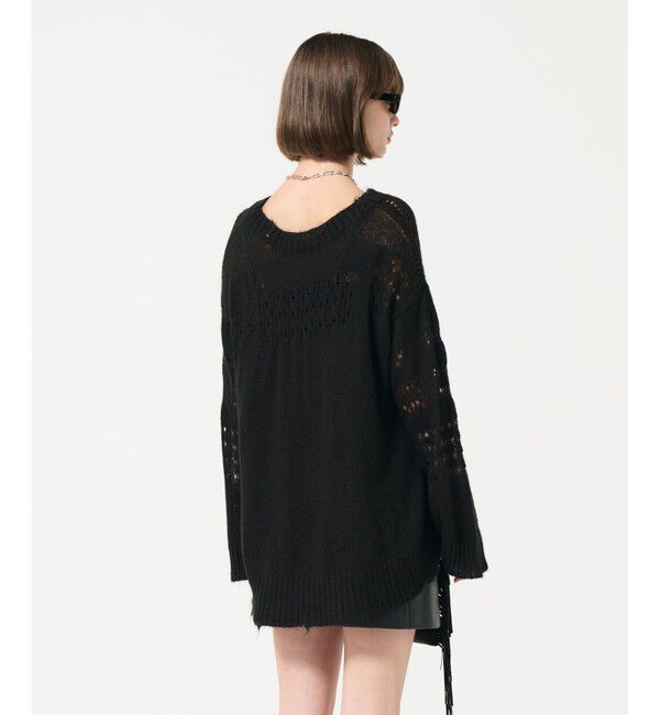 GRACE CONTINENTAL「グランジニットトップ」|ニット・セーター|