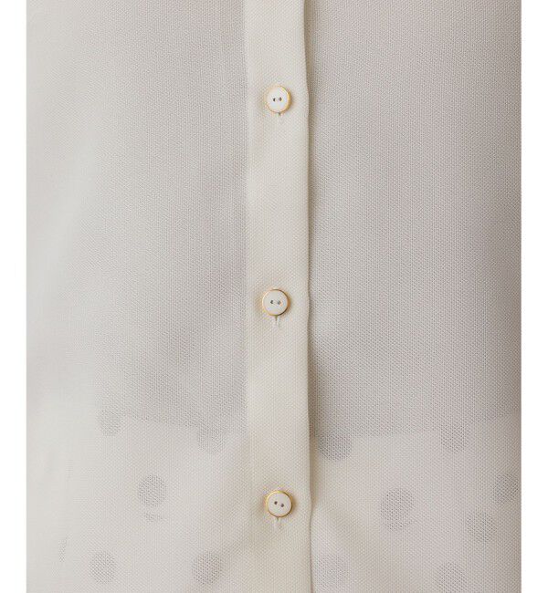 GRACE CONTINENTAL「シアーメッシュノースリーブ」|シャツ・ブラウス|