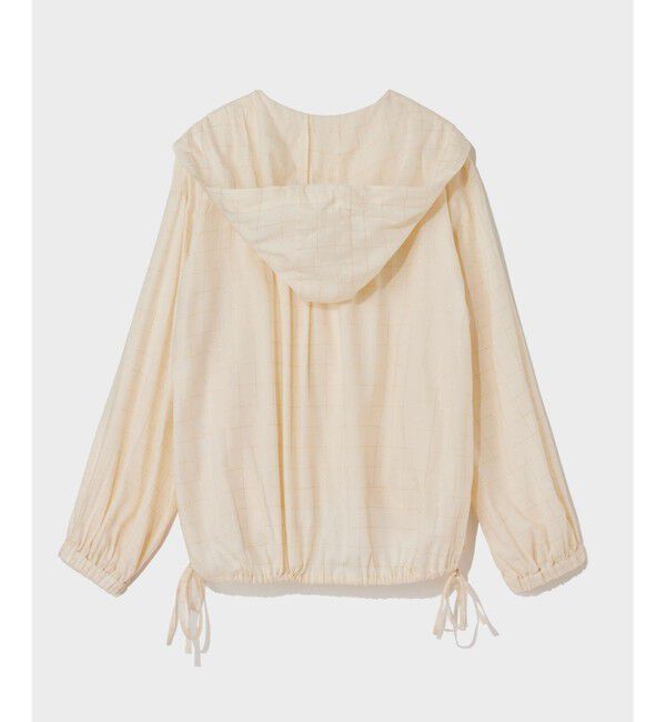 Grace Class「ラメチェックフーディー」|パーカー|