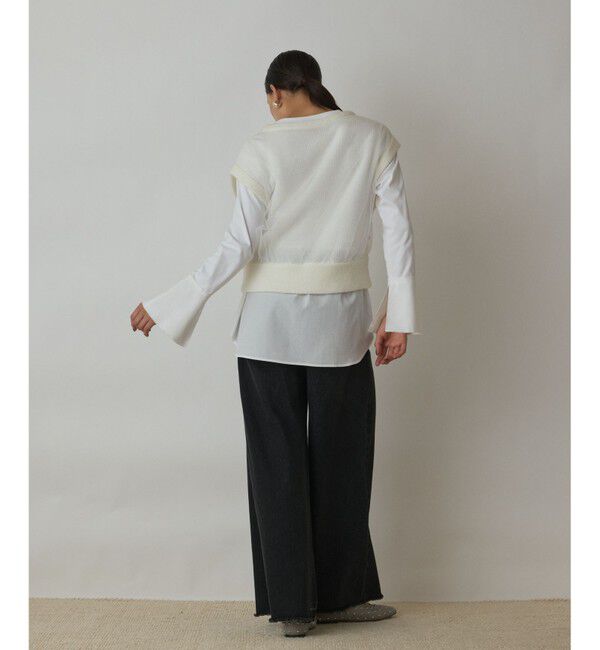 GRACE CONTINENTAL「チュール刺繍ニットトップ」|その他|