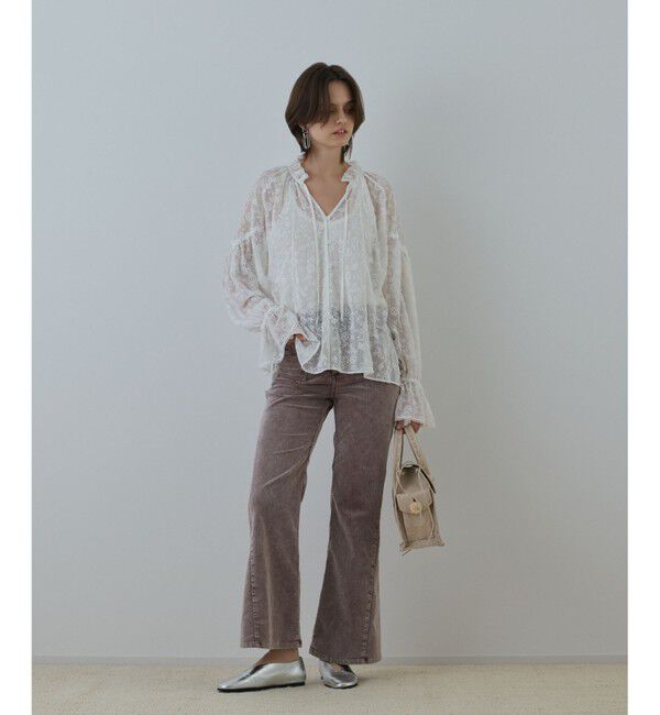 GRACE CONTINENTAL「ヨウリュウembカフタンブラウス」|シャツ・ブラウス|