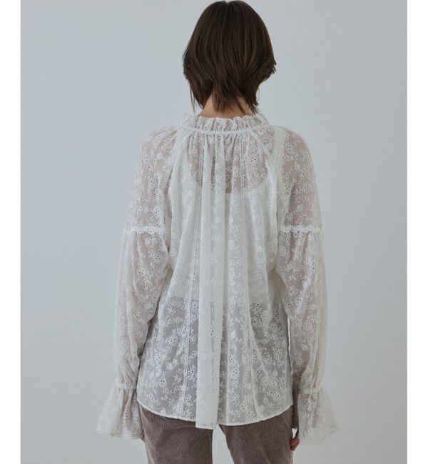 GRACE CONTINENTAL「ヨウリュウembカフタンブラウス」|シャツ・ブラウス|