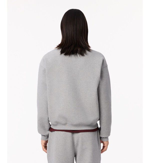 LACOSTE「ダブルフェイスロングスリーブポロスウェット トレーナー」|スウェット・ジャージ|