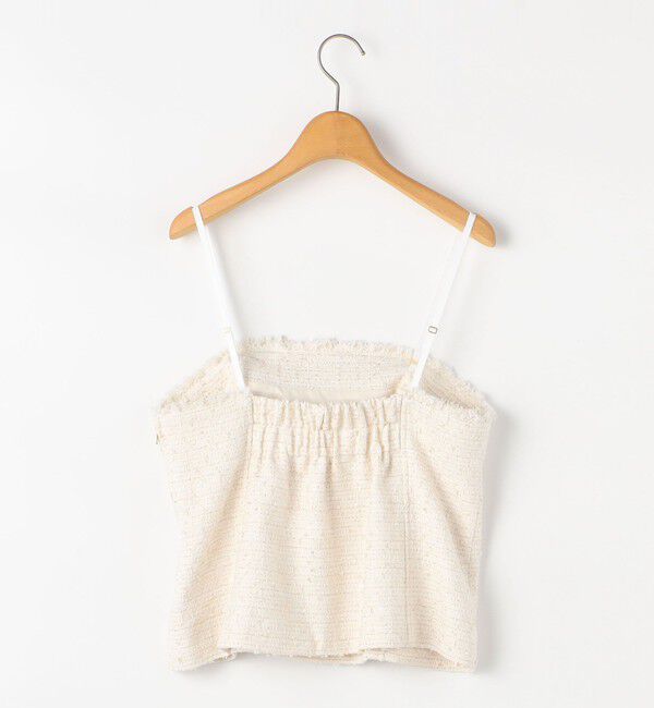 NOLLEY'S「BISHU JAPAN コットンフラッグツイードビスチェ」|シャツ・ブラウス|