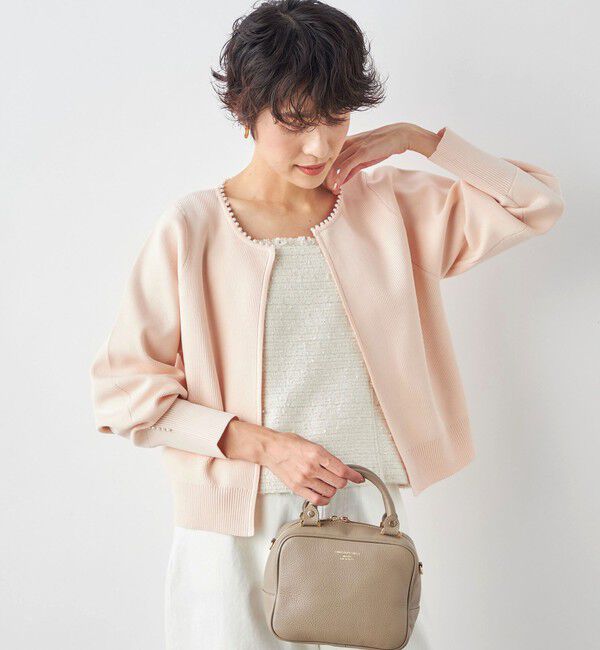 NOLLEY'S「BISHU JAPAN コットンフラッグツイードビスチェ」|シャツ・ブラウス|