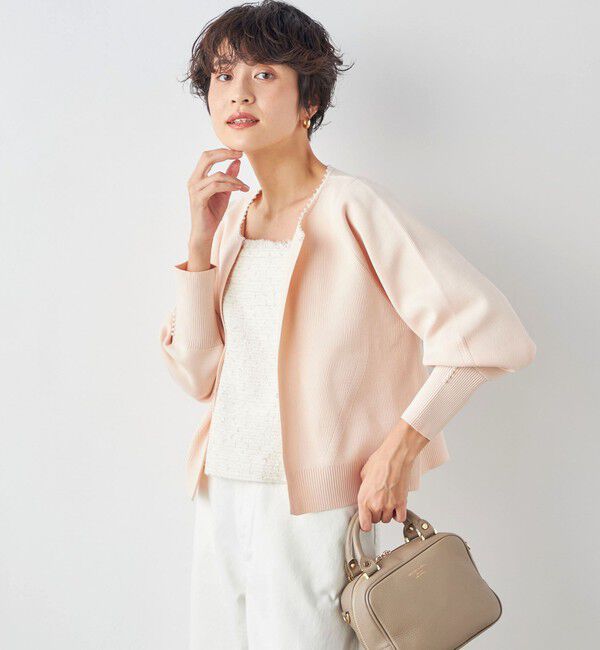 NOLLEY'S「BISHU JAPAN コットンフラッグツイードビスチェ」|シャツ・ブラウス|