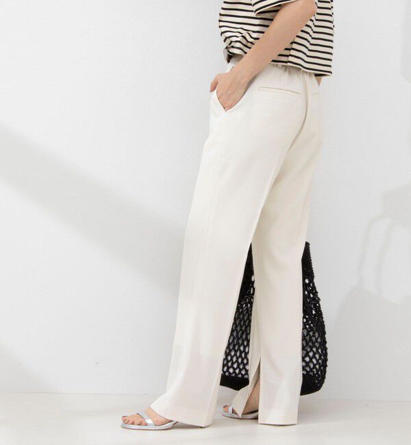 NOLLEY'S「ウォッシャブルスリットパンツ」|その他|