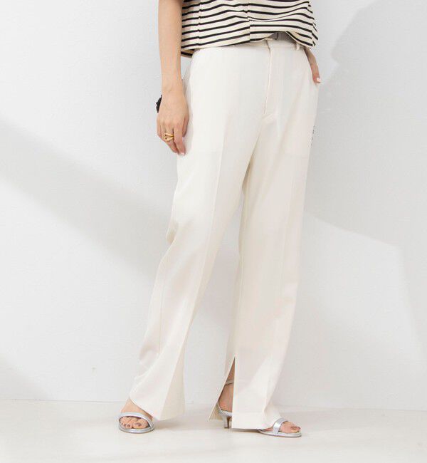 NOLLEY'S「ウォッシャブルスリットパンツ」|その他|