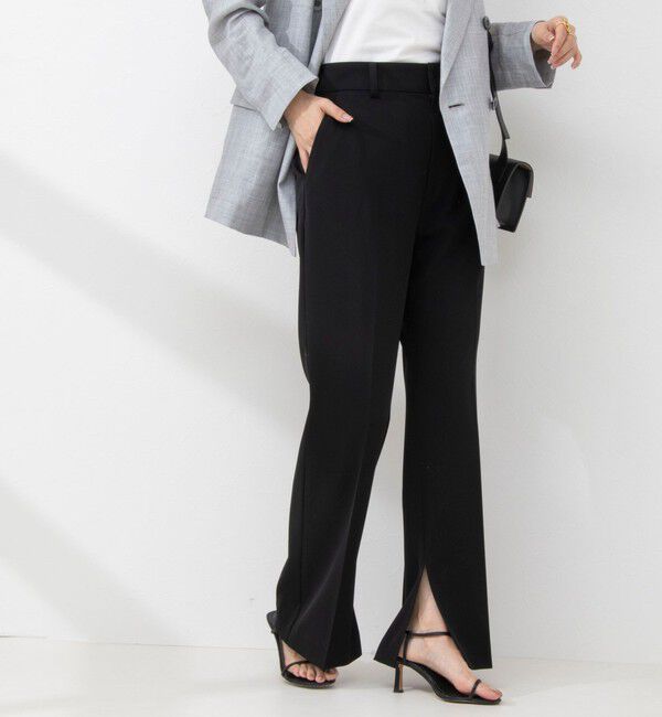 NOLLEY'S「ウォッシャブルスリットパンツ」|その他|