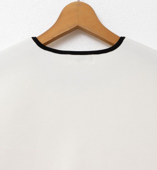 NOLLEY'S「《セットアップ対応》《手洗い可能》ミラノリブ半袖ジャケット」|ノーカラージャケット|