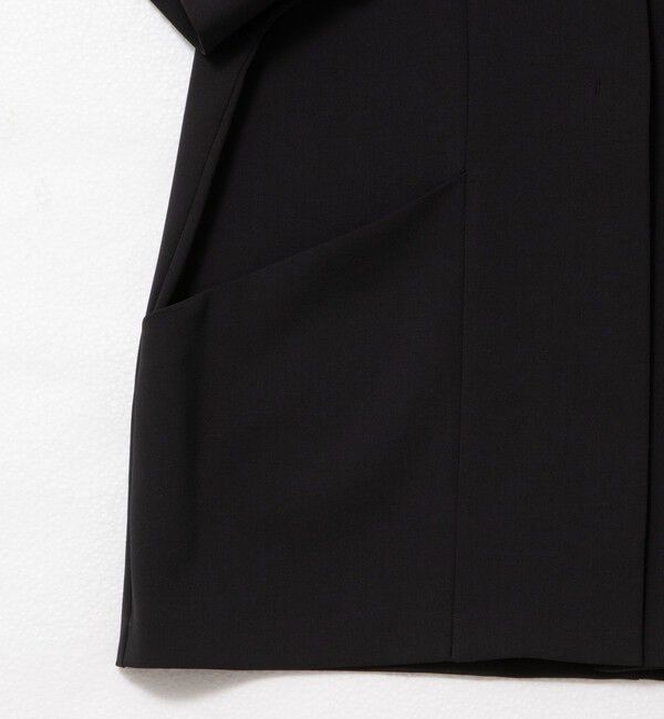 NOLLEY'S「《セットアップ対応》ウォッシャブルツイルフレンチジャケット」|ノーカラージャケット|