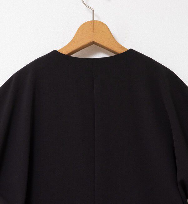 NOLLEY'S「《セットアップ対応》ウォッシャブルツイルフレンチジャケット」|ノーカラージャケット|