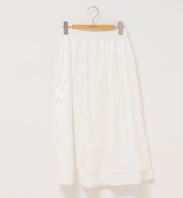 NOLLEY'S「ウォッシャブルライトウェザータック&ギャザースカート」|スカート|