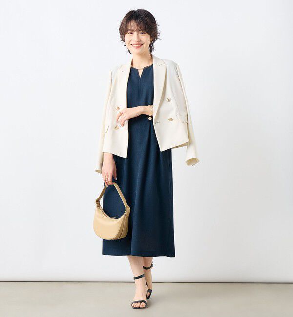 NOLLEY'S sophi「ウォッシャブルショートジャケット」|テーラードジャケット|