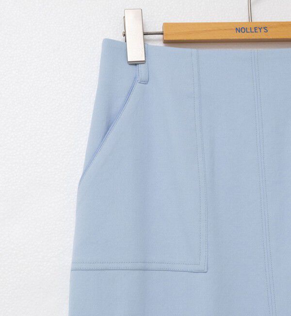 NOLLEY'S「ウォッシャブル高機能ドライオックスポケ付きタイトスカート」|タイト|