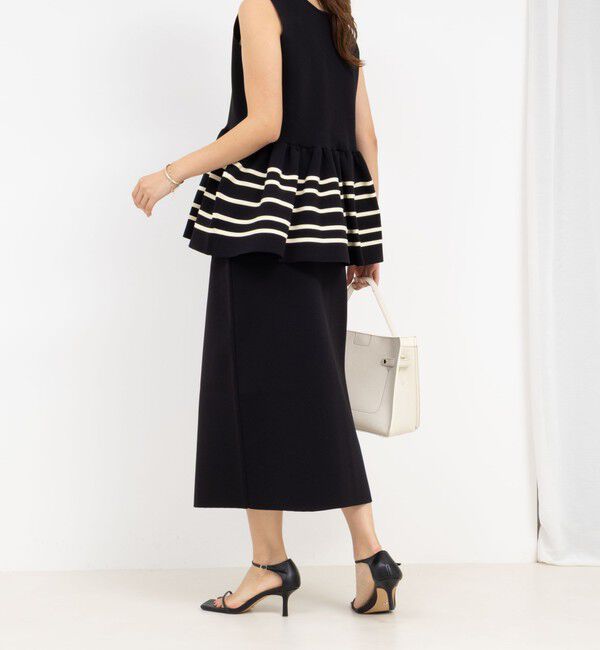 NOLLEY'S「《セットアップ対応》ミラノリブタイトスカート」|タイト|