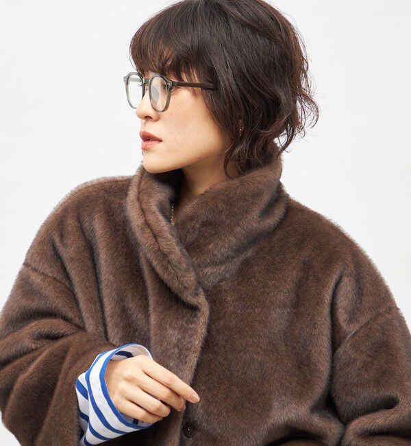 NOLLEY'S sophi「ECOPELフェイクファーショートコート」|その他|