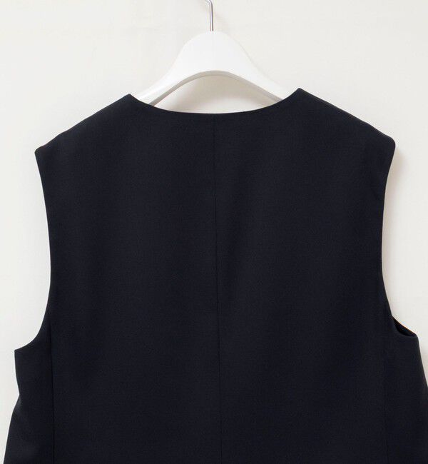 NOLLEY'S「《セットアップ対応》ウォッシャブルジョーゼットフリル付きマルチWAYジレ」|ベスト・ジレ|