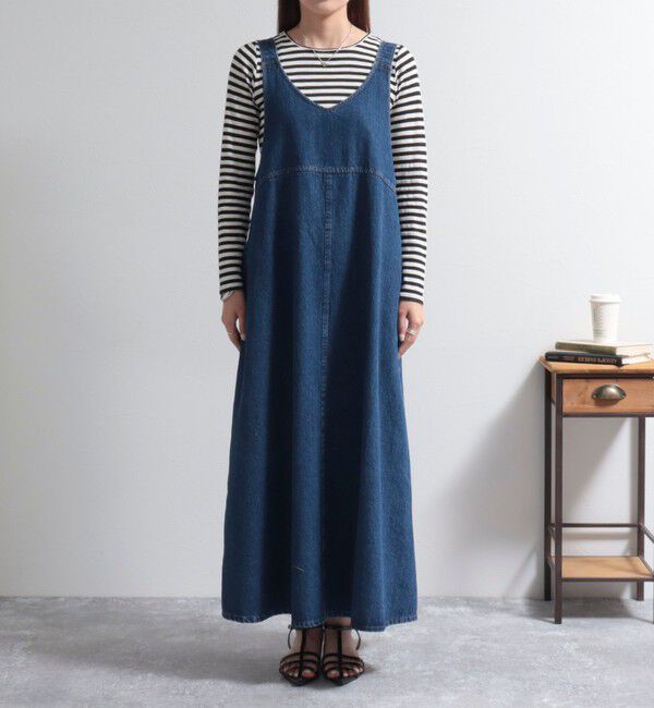 fredy emue「デニムジャンスカ」|ワンピース|